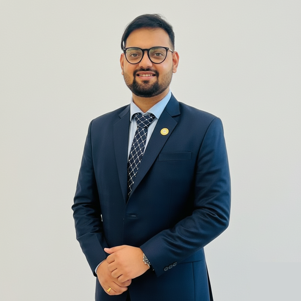 A professional woman smiling